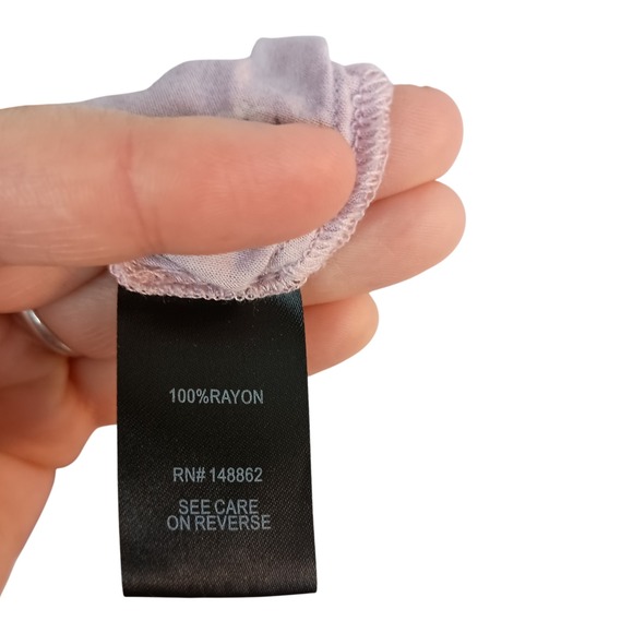 Torrid plus‎ 2X bicycle purple blouse button up casual relaxed short sleeve - Picture 10 of 10